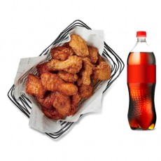 [교촌치킨] 반반오리지날+콜라1.25L