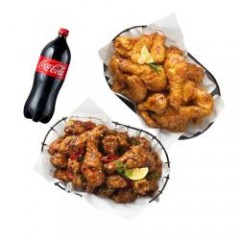 [BHC치킨]골드킹 콤보+맛초킹+콜라1.25L